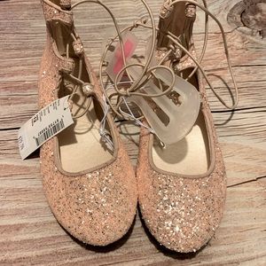 🆕🥿 Pink Glitter Flats